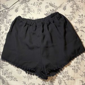 Brandy Melville Short with Lace Detail